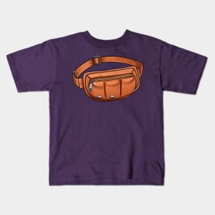 Leather Fanny Pack Belt Bag Athletic Trainer Kids T-Shirt